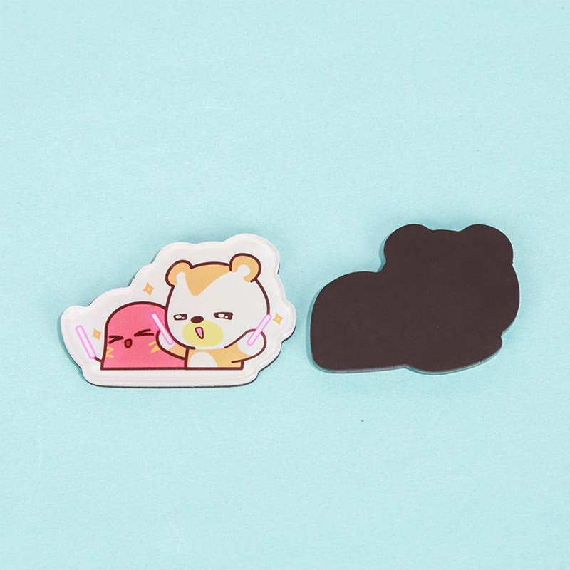 Cartoon 3D Acrylic Refrigerator Magnets